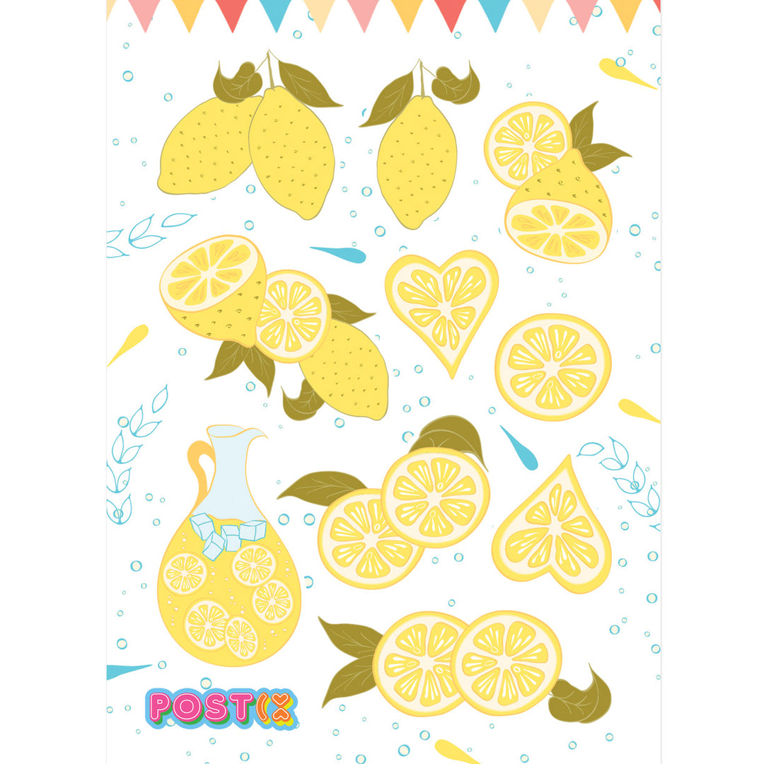 Sweet Lemonade Washi Stickers