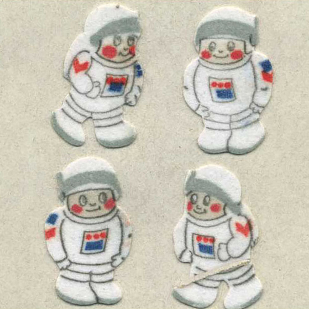 Young Astronauts Fuzzy Stickers