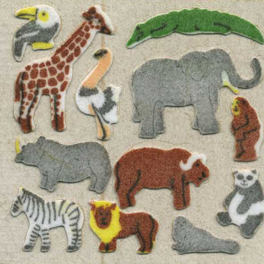 Fuzzy R Sticker Fuzzy Stickers, Soft and Fun to Touch | Sticker Planet
