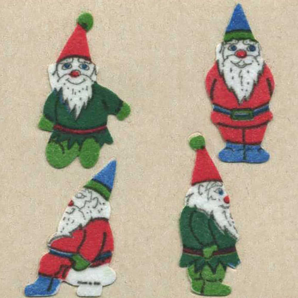 Gnomes Fuzzy Stickers