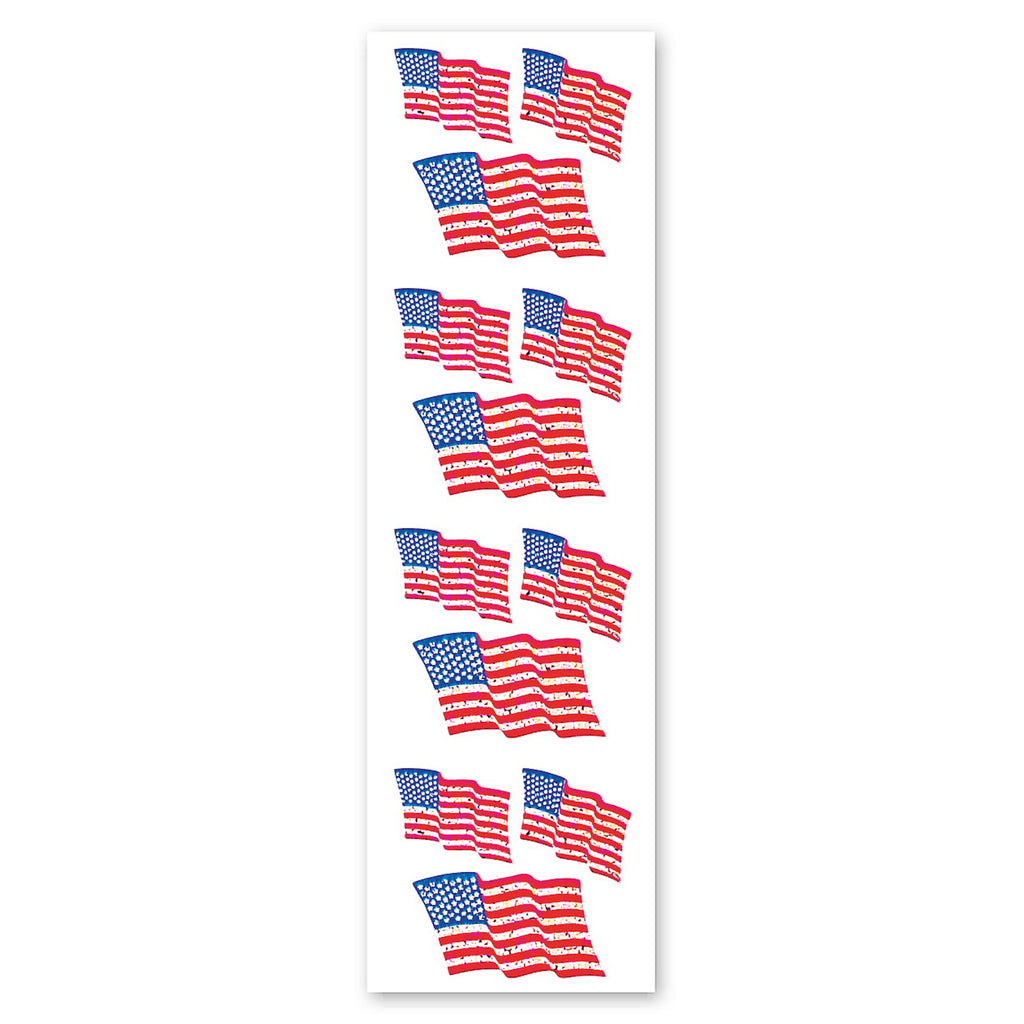 Rainbow Line USA Flag Sticker for Sale by mattpanta