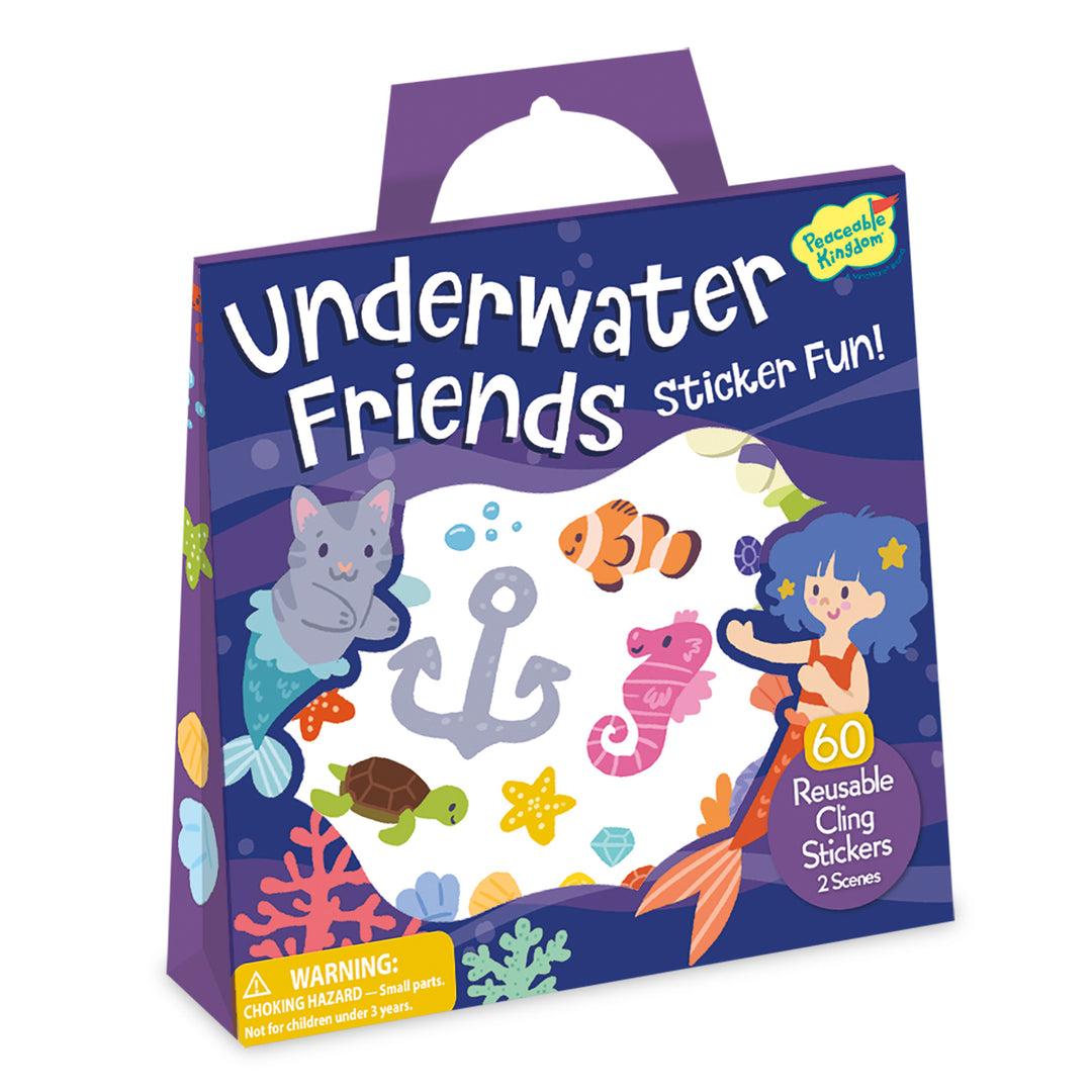 Underwater Friends Sticker Activity Tote