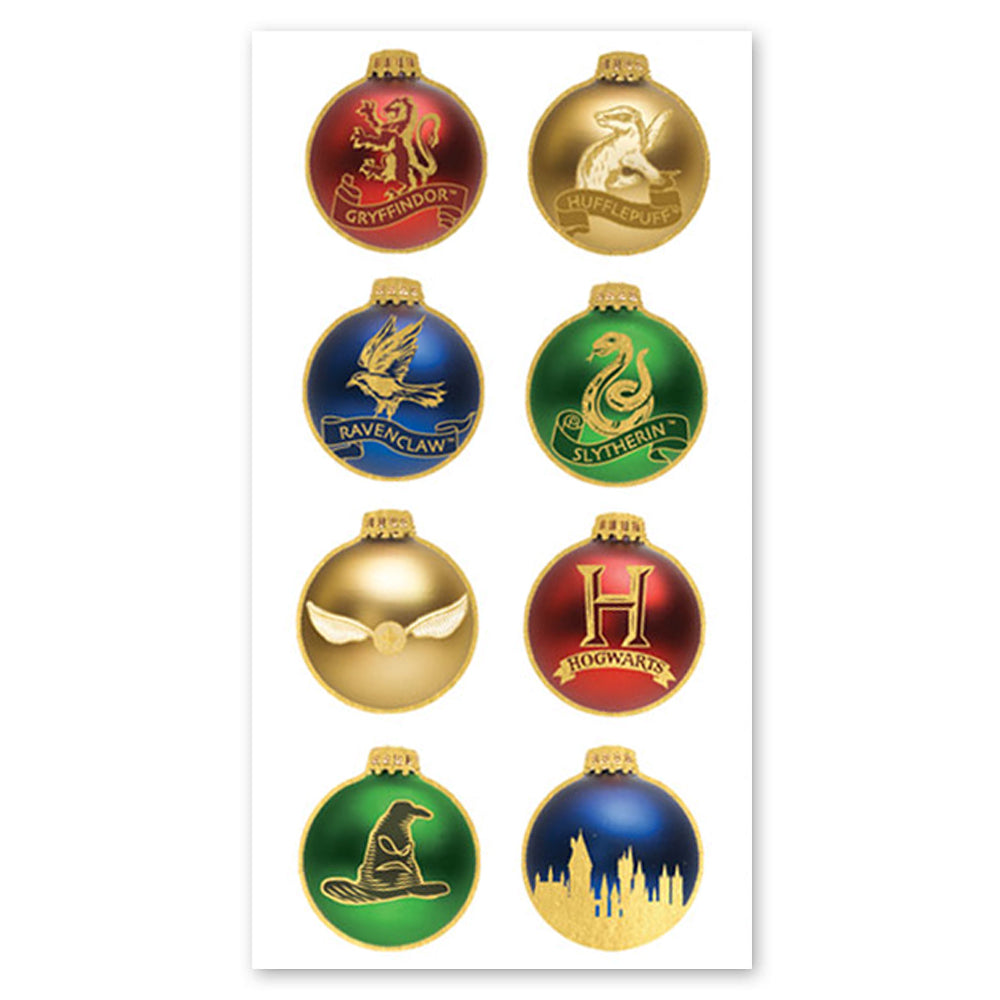 Harry Potter Christmas Houses Stickers