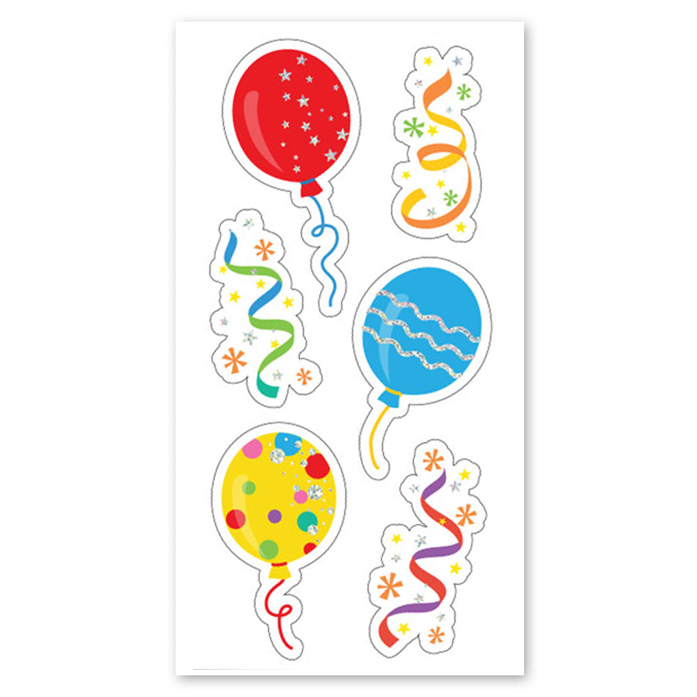 Birthday Balloons Stickers
