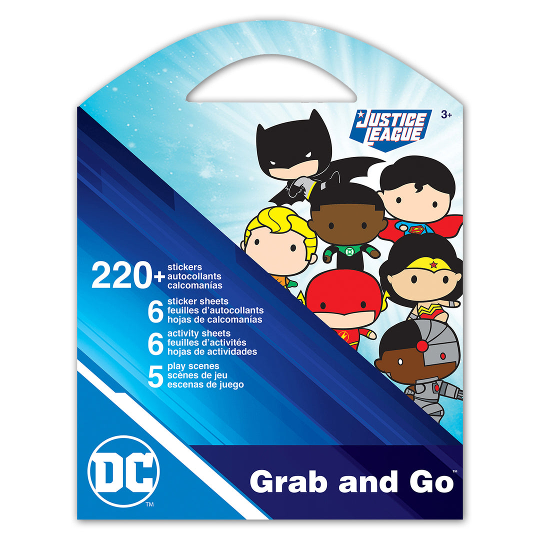 DC Chibi Grab and Go Sticker Activity Kit