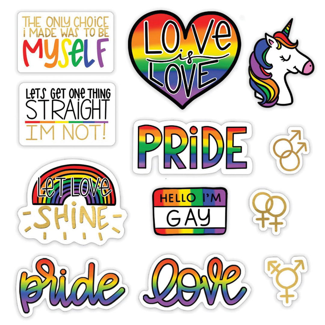 Love is Love Diecut Stickers