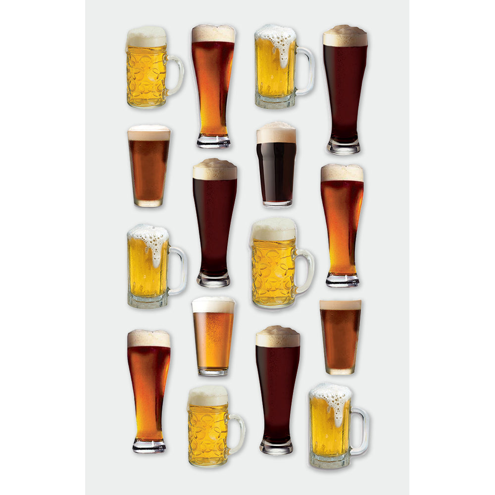 Beer Dimensional Stickers