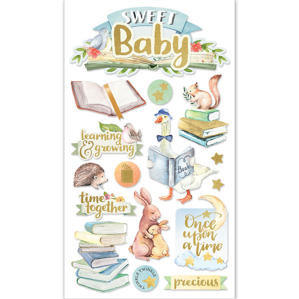 Sweet Baby 3-D Stickers