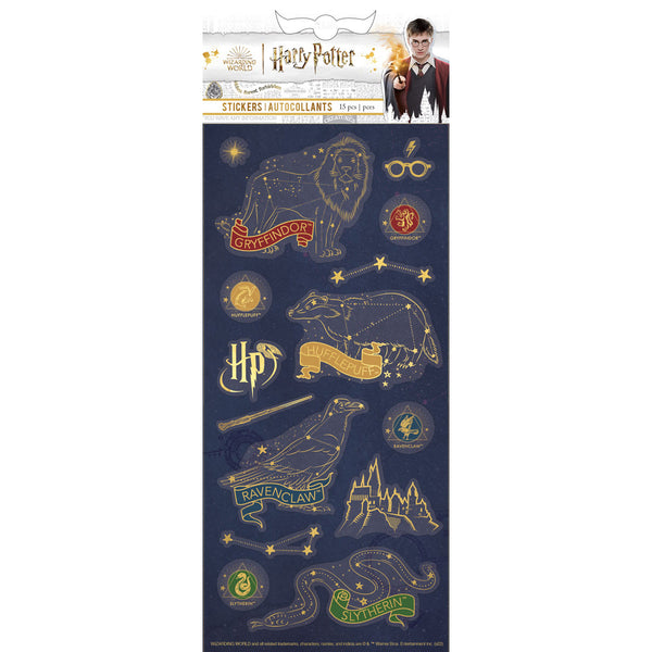 Harry Potter House Constellations Foil Stickers – Sticker Planet