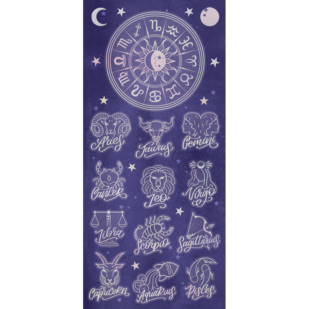 Astrology Foil Stickers
