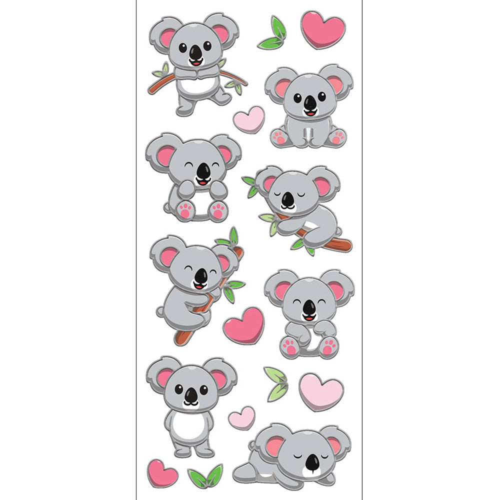 Koala Foil Stickers
