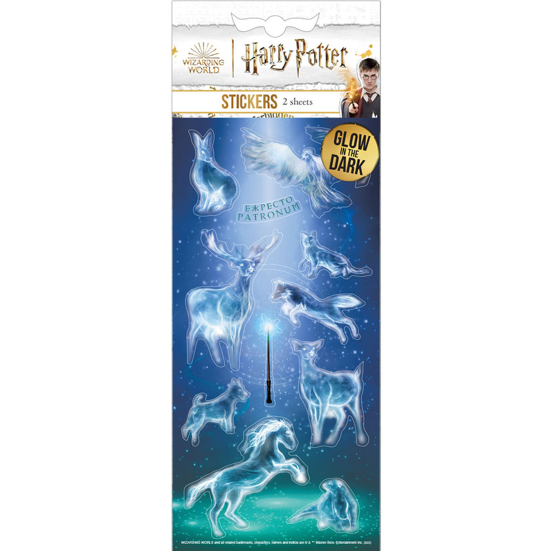 Harry Potter Patronus Glow-In-the-Dark Stickers