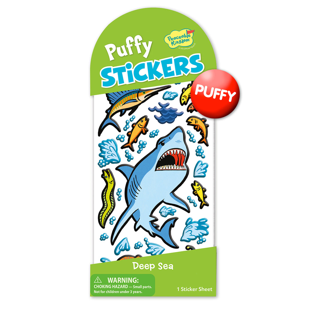 Deep Sea Puffy Stickers