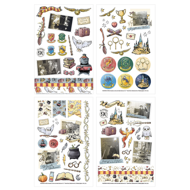 Harry Potter Classic Stickers, 4 sheets