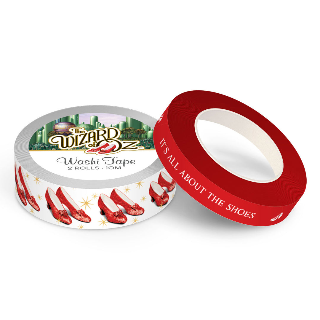 Wizard of Oz Ruby Slippers Washi Tape Set