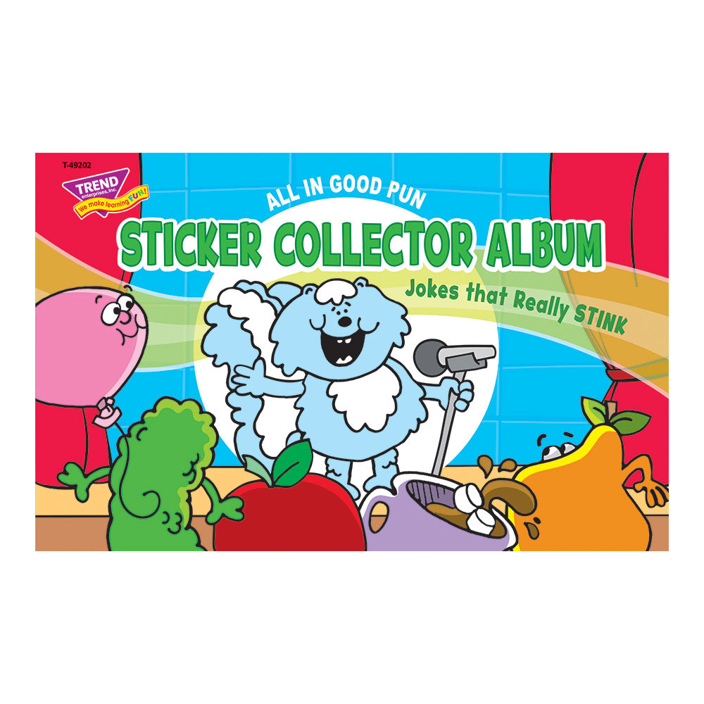 All in Good Pun Sticker Collector Album