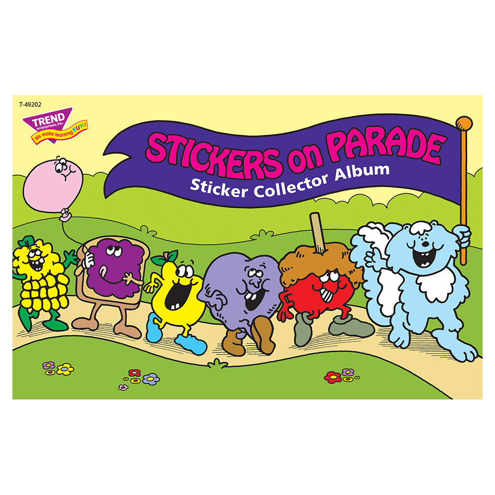 Sticker Book: Cartoon Blank Sticker Book for Kids Stickers Collection book