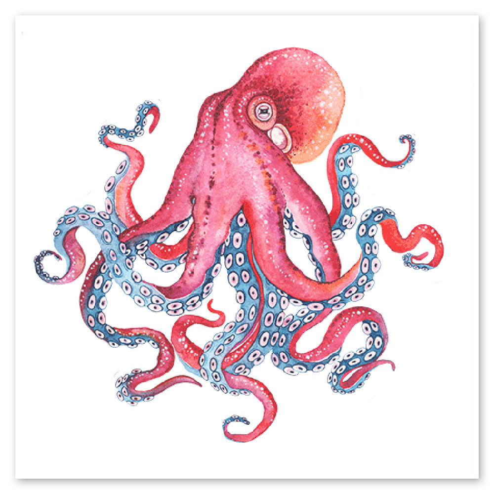 Octopus Vinyl Sticker Decal